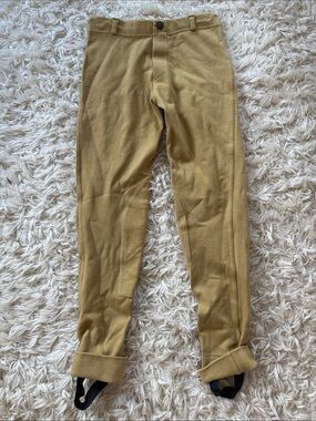 NWT Perri’s pull-on Kids Tan Riding Breeches